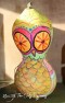Painted Owl Gourd 14
